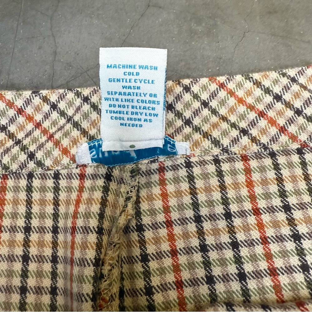 Sundance Women’s Brewster Wide Leg Plaid Pants Sz 8 - Picture 8 of 8